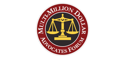 Multimillion Dollar Advocates Forum Badge